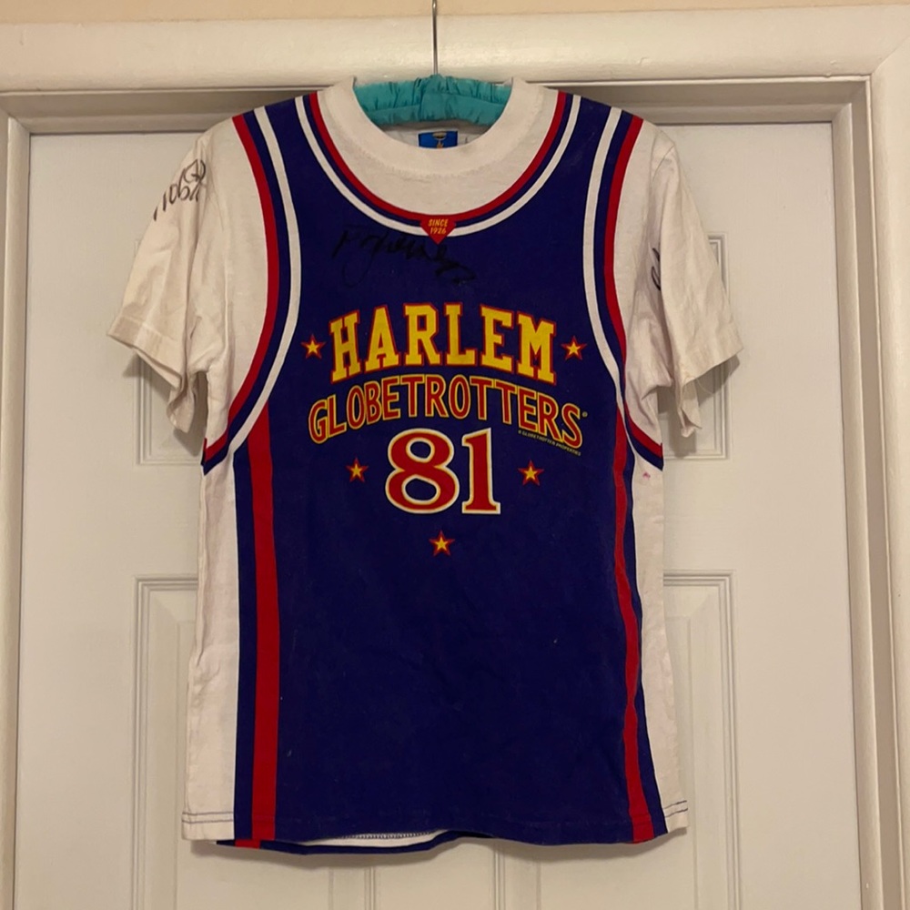 Harlem Globetrotters Autographed Shirt